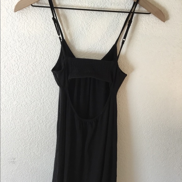 Express black maxi dress with back cutout - Picture 4 of 4